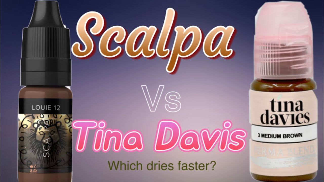 SCALPA Vs TINA DAVIS’ MICROBLADING PIGMENT | Which dries faster?| Mhmmm Let’s see…. смотреть онлайн