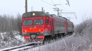 "Морозным туманным утром" ЭТ2М-029/ЭТ2-019 сообщением Мурзинка - Егоршино