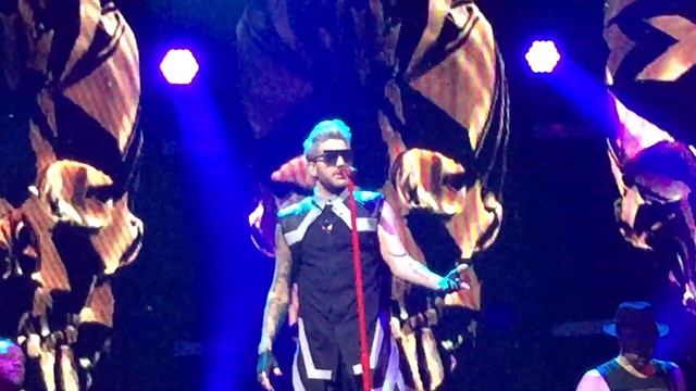 Adam Lambert - "Evil in the Night" - Warszawa Torwar 30.04.16 смотреть онлайн