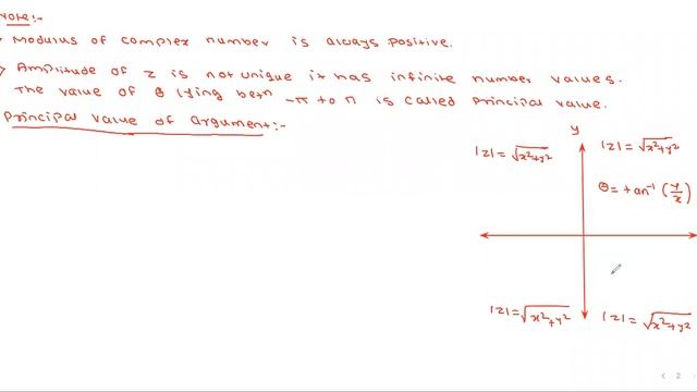 Modulus and argument of complex number смотреть онлайн