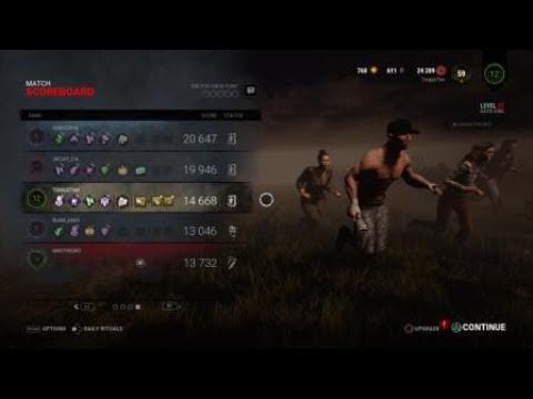 Dead by Daylight Hunk David escaped from puke queen смотреть онлайн