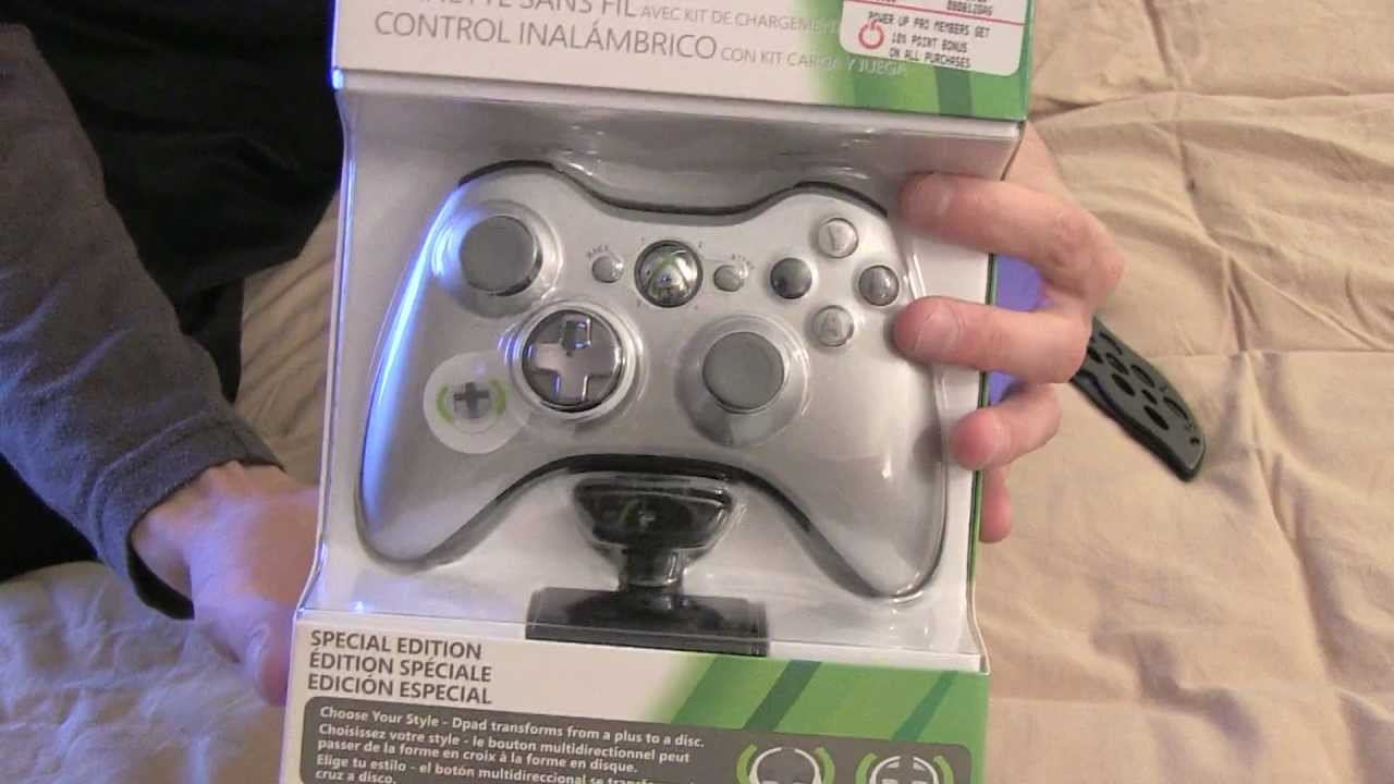 Microsoft Wireless Controller/Transforming D-Pad/Play and Charge Kit (Silver) REVIEW смотреть онлайн