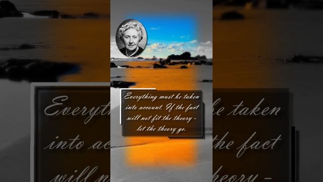 Agatha Christie. Good advice is always certain to be ignored, but that's no reason not to give it. смотреть онлайн