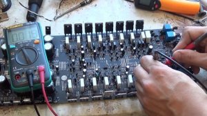 AMP Power 4.150 нет звука в трех каналах