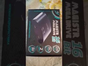 обзор приставки "sega" magistr mega drive 16 бит
