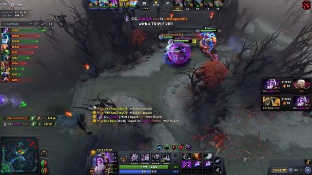 SUMAIL King Intense Game with Full Magic Build Void Spirit смотреть онлайн