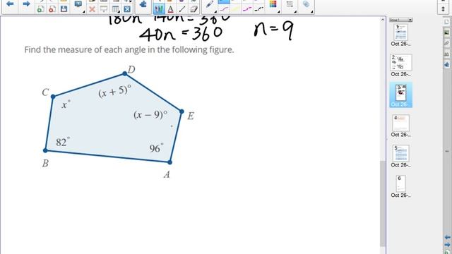 6.2a Circles, angles of polygons, and similar triangles смотреть онлайн