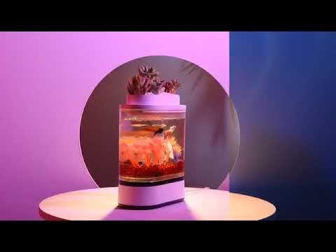 Xiaomi Descriptive Geometry Amphibious Ecological Lazy Fish Tank Mini