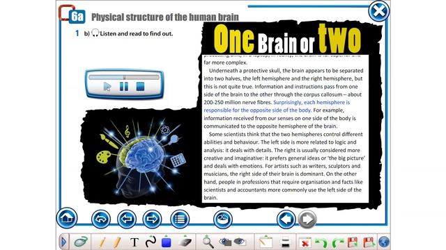 ACTION Grade 10 Module 6a Text One brain or two смотреть онлайн