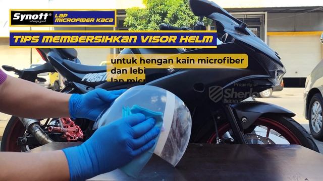 Visor Helm baru ? Tonton tips ini agar tidak mudah Lecet dan Baret смотреть онлайн