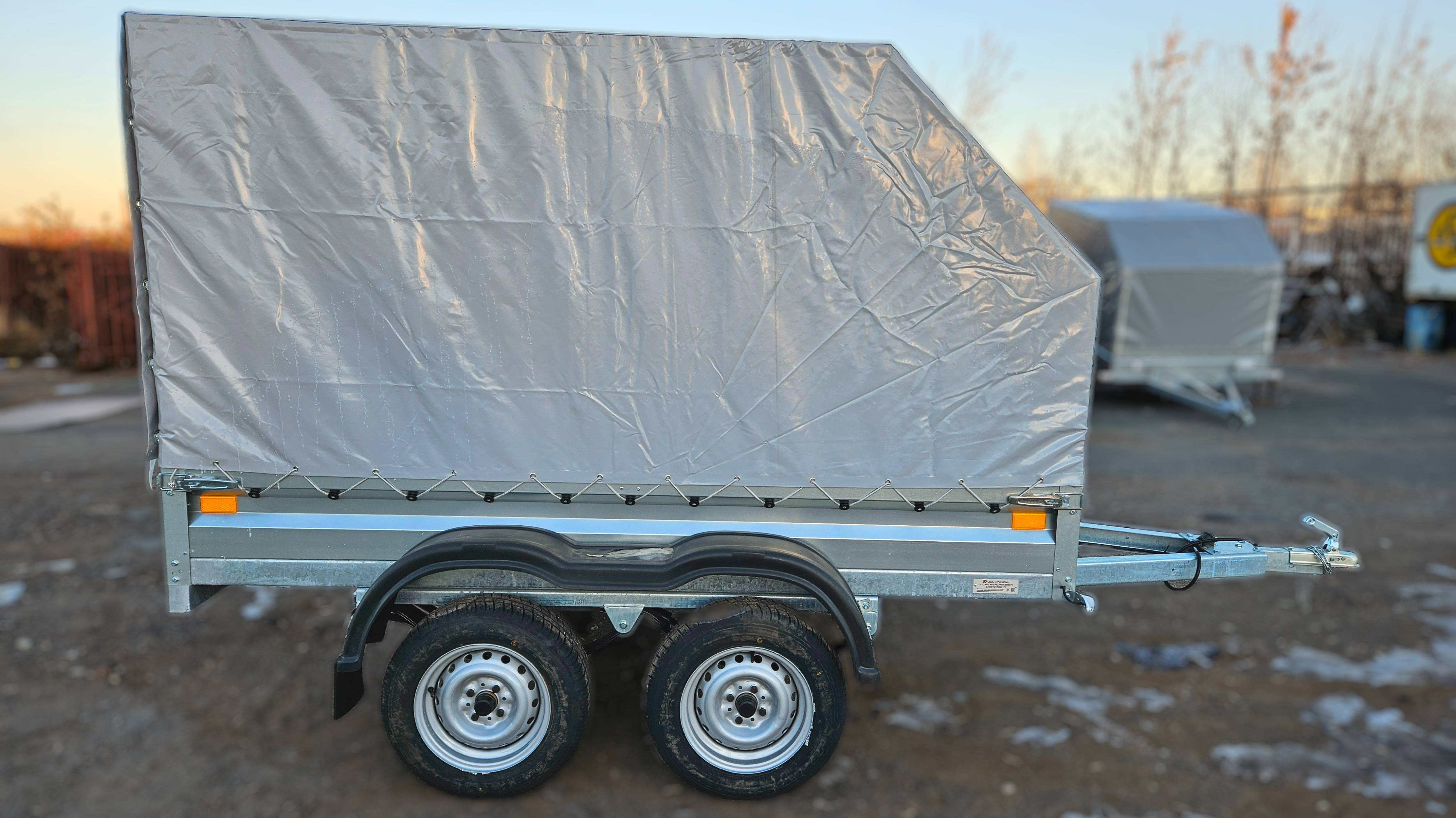 Двухосный прицеп Rinal R1225-03Ц2ОС в ИЖприцеп.РФ тел. (3412) 770-446, Ижевск, Салютовская 25А смотреть онлайн