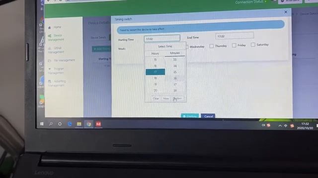 3D Hologram Fan 75cm M7 timing on/off schedule function смотреть онлайн