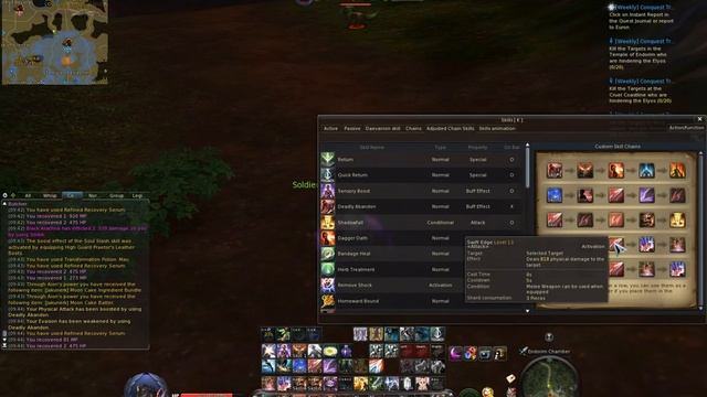 Aion 6.2 Best Assassin PvP Customised Skill Use смотреть онлайн