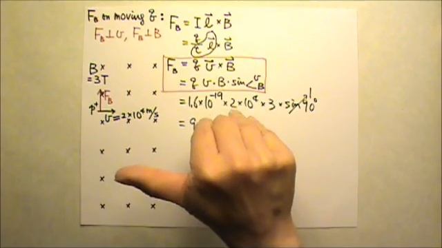 AP Physics 2: Magnetism 5: Magnetic Force on Moving Charge смотреть онлайн