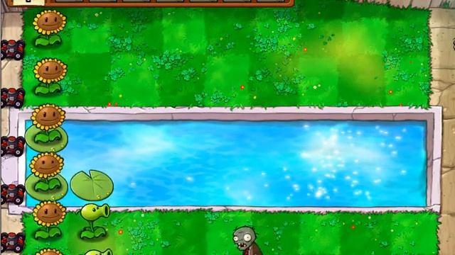 Отрывок из игры Растения против зомби. смотреть онлайн