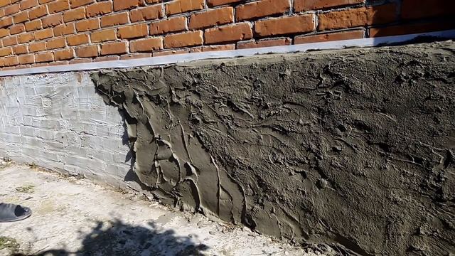 Подготовка и штукатурка цоколя для имитации камня смотреть онлайн