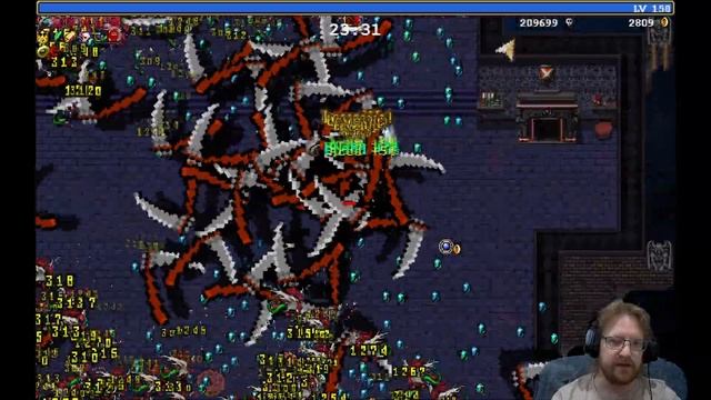Limit Breaking Death Spiral | Vampire Survivors смотреть онлайн