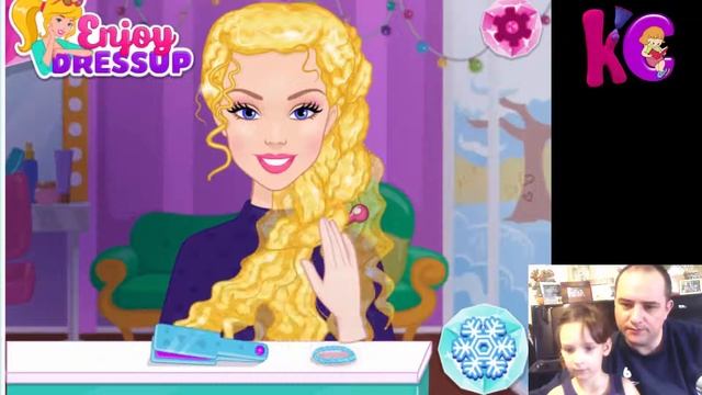 ИГРАЕМ в Winter Hair Trends смотреть онлайн