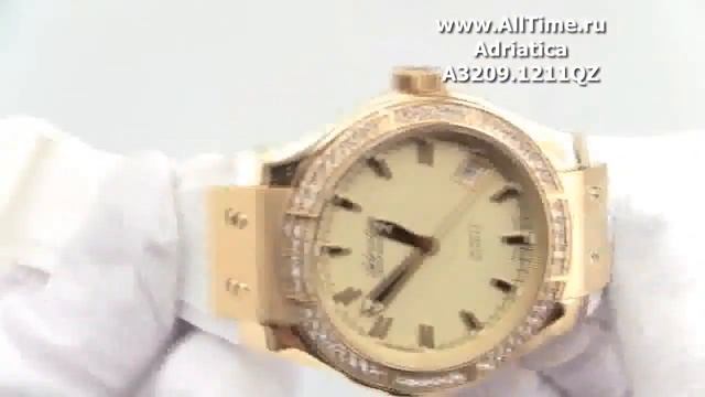 Обзор. Женские наручные часы Adriatica A3209.1211QZ смотреть онлайн
