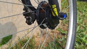 Готовый кит комплект с аккумулятором для создания электровелосипеда