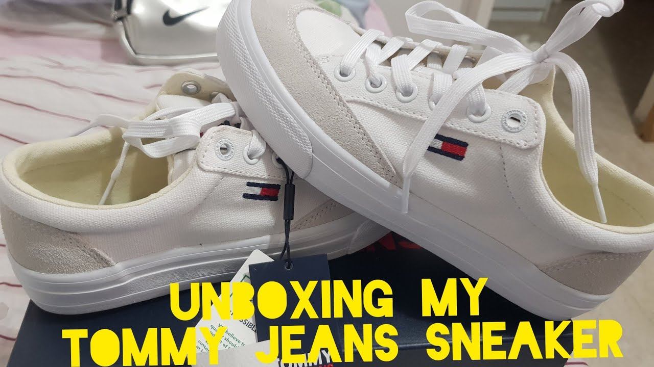 unboxing my tommy jeans sneakers #tommyjeanssneakers смотреть онлайн