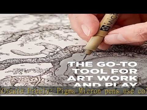 SAKURA Pigma Micron Fineliner Pens - Archival Black Ink Pens - Pens For Writing, Drawing, Or Journa