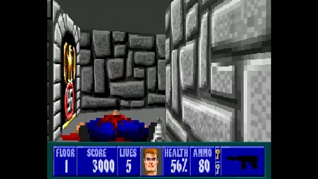 Wolfenstein 3-D Custom Action смотреть онлайн
