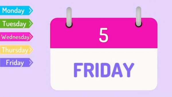 The days of the week