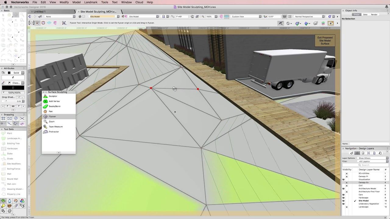 3D Site Model Sculpting смотреть онлайн