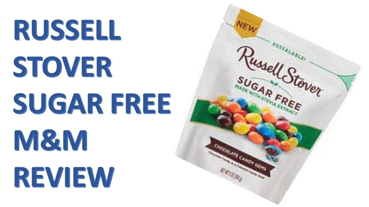 Russell Stover Sugar Free Chocolate Candy Gems (AKA M&M's) Review For Keto & Low Carb смотреть онлайн