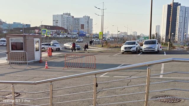 Realme GT7 Pro - 4k 60fps (основная камера стабилизация)