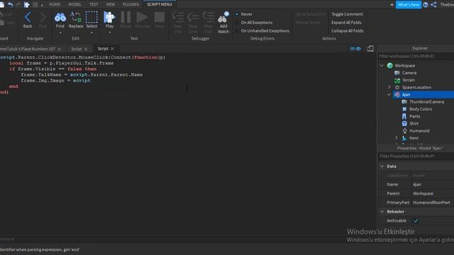 Roblox Studio Npc Konuşma Diyalogu Yapma (Npc Talk Dialogue) 1/4 смотреть онлайн