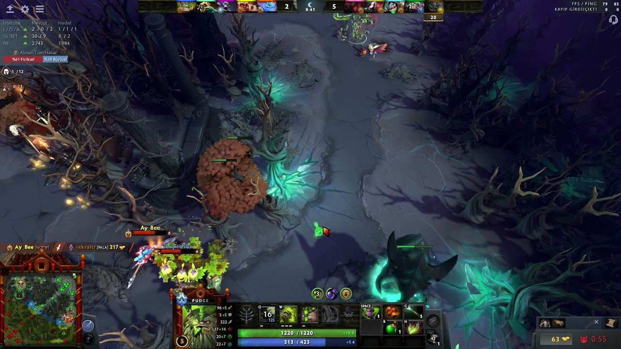 DOTA 2 POS 3 PUDGE V3 смотреть онлайн