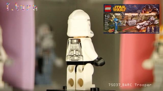 'BARC Trooper' Lego Starwars Minifigures 75037 смотреть онлайн