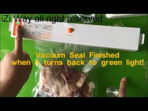 iZi Way Vacuum Sealer Manual смотреть онлайн
