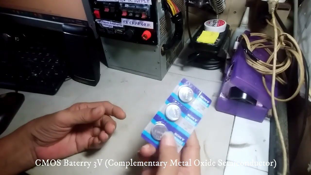 How To Replace CMOS Lithium  Battery 3V (CR2032) #tutorial #doityourself #cmosbattery