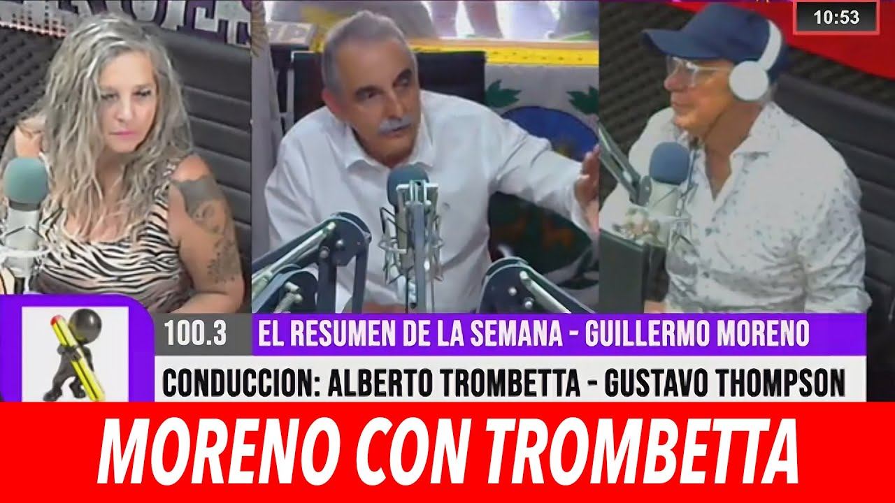 Guillermo Moreno con Alberto Trombetta 17/2/24 смотреть онлайн