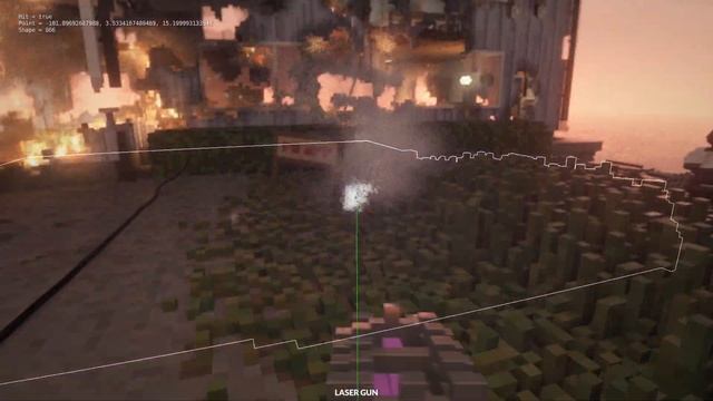 реалистичный Minecraft но мы можем Всё рушить лазер ганам смотреть онлайн