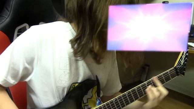 Audio Visualizer with Guitar Vovoids VSXu