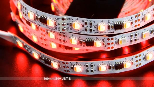 20Pixels RGBW digital LED strip 12V смотреть онлайн