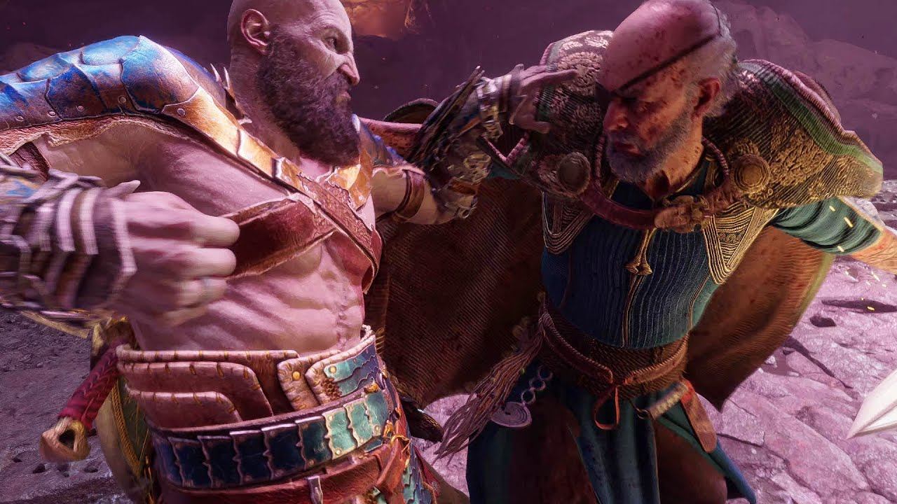 God Of War Ragnarok - Kratos Vs Odin The All-Father (NO DAMAGE / GMGOW) 4K PS5