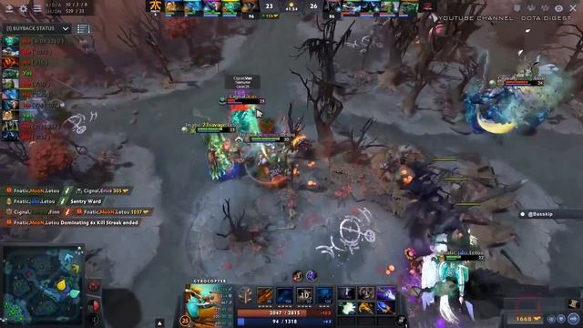 Fnatic vs Cignal Ultra SEA Final #2 MDL Chengdu Major 2019 Highlights Dota 2 смотреть онлайн