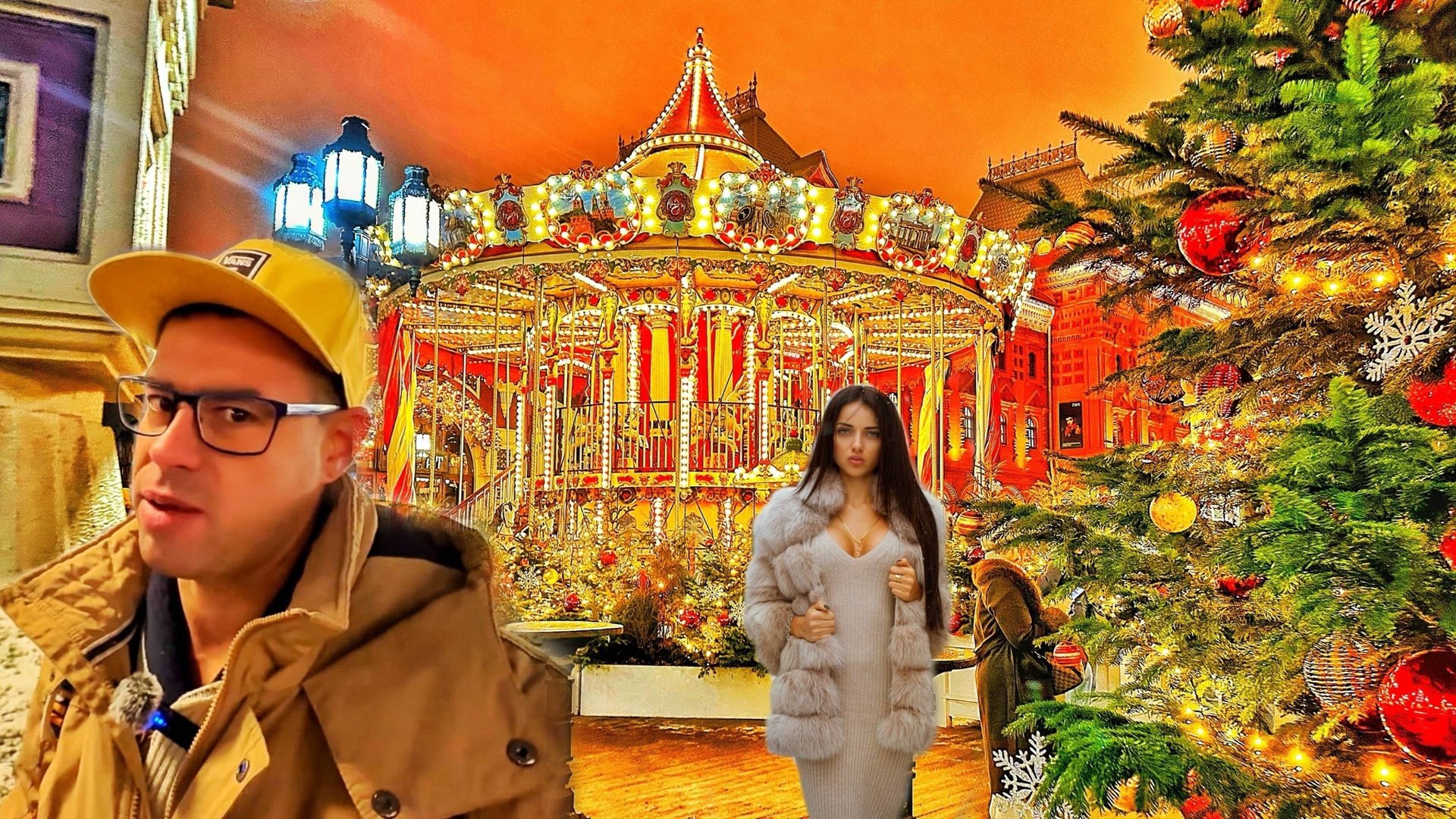 НОВОГОДНЯЯ МОСКВА 2024 - 2025! Москва СЕГОДНЯ, как УКРАСИЛИ центр. ГУМ | Ресторан Колбасофф, цены смотреть онлайн