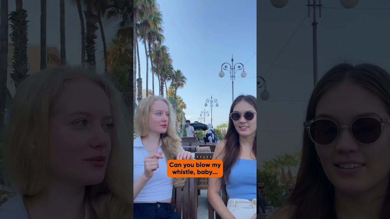 Тут 🔞 Дословно blow my whistle - подуй в мой свисток, эвфемизм вы поняли)) @nastya.suzd инст смотреть онлайн