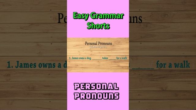Easy Grammar Personal pronouns 4 смотреть онлайн