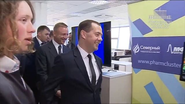 Открытие технопарка высоких технологий МФТИ. Правительство Российский Федерации смотреть онлайн
