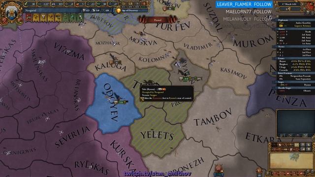 EU4 - Новгород - 5 - Very Hard - (Frozen Assets, 1.28.3, Europa Universalis IV, Novgorod)