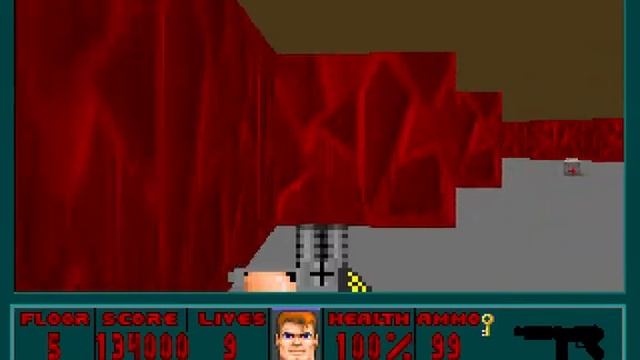 Wolfenstein 3d - Kill him1 mod part 5 (Ending) смотреть онлайн