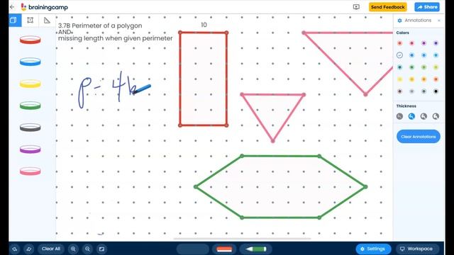Perimeter- Missing Length (3.7B Part 2) смотреть онлайн