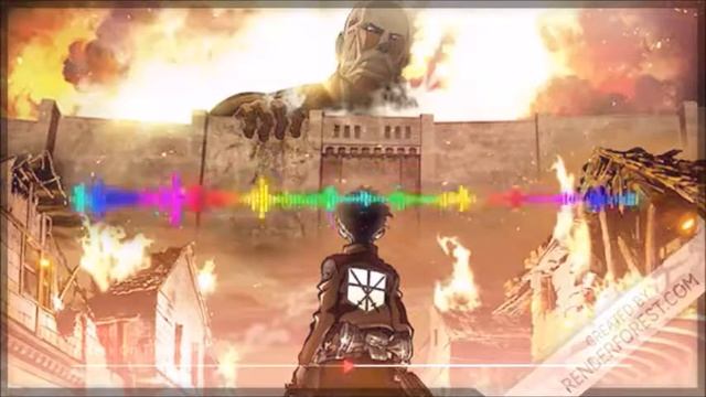 Attack On Titan Opening By: Qonell [ Nightcore / Orchestral ] смотреть онлайн